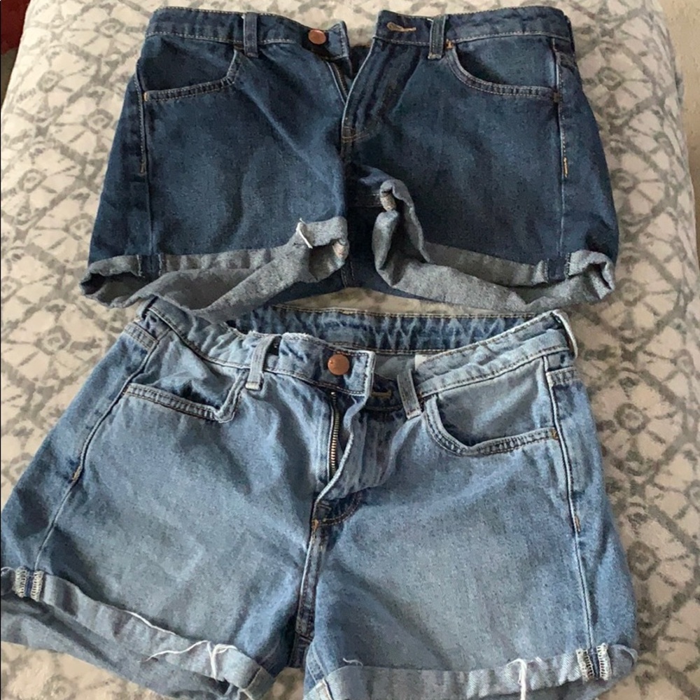 H and m shorts. Womens
